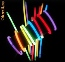 Glow stick , bratari - betisoare luminoase pentru petreceri glow, set 50 buc foto