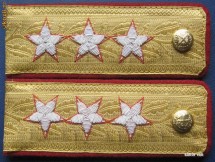 epoleti (grade militare,fortele terestre,general locotenent) - rari foto