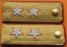epoleti (grade militare,fortele terestre,general maior) foto