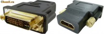 Adaptor, DVI, tata -> HDMI, mama-6932 foto