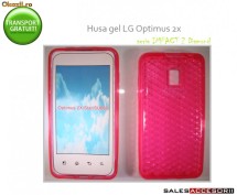HUSA GEL - SILICON LG OPTIMUS 2X - TRANSPORT GRATUIT foto