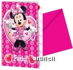 Invitatii de petrecere Disney pentru copii - MINNIE MOUSE foto