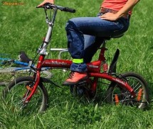 UNICAT Bicicleta pliabila / plianta Bike4u, din poza foto