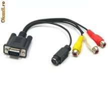 cablu pc   vga-rca-s.video foto