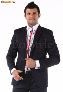 Sacou de barbati President, sacouri barbati, sacou cambrat, sacouri slim fit foto