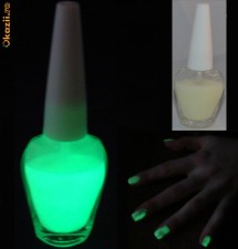 Oja de unghii fosforescenta glow in the dark , se reincarca, ideala pentru manichiura fosforescenta foto