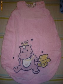 OFERTA!!! Sac dormit gros cu 2 fete NOU - 0-12 luni foto