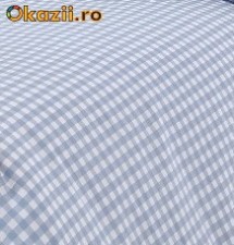 Set Patut Pilota&Protectie laterala Blue Gingham foto