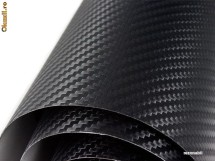 Folie carbon 3D  ORACAL. 127 x 100cm. Negru, alb, gri/argintiu, albastru. Expediere in tuburi rigide. foto