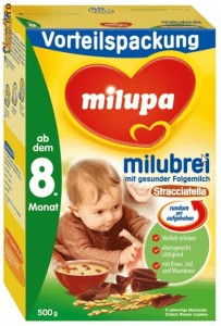 Cereale cu lapte MILUPA Straciatella (bebe peste 8 luni) 500gr, GERMANIA (livrare gratuita la comenzi peste 70 lei; vezi detalii in poza nr.2) foto