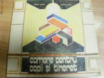AMENAJARI INTERIOARE ,CAMERE PENTRU TINERET de COSMA JUROV si ELENA JUROV,1987,FORMAT MEDIU foto