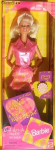 Make A Valentine Barbie 1998, Editie Speciala Valentine's Day - noua in cutie foto