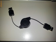 Cablu de date USB TATA-TATA retractabil foto