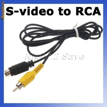 CABLU S-VIDEO - RCA TV OUT /scart foto