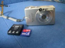 canon power shot sd100 defect + 2 acumulatori dedicati + card 1 giga foto