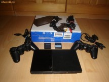 Play Station2 PS2 slim model SCPH 90004 CB modat cu chip modbo 760 foto