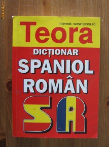Eleodor Focseneanu - Dictionar Spaniol - Roman foto
