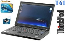 Lenovo IBM T61p (profesional) Intel Core 2 Duo 1,8Ghz, 4Gb DDR2, 80GB, DVDRW, display 15,4, nVidia Quadro FX570M-512Mb, Wi-Fi, Licenta Windows foto