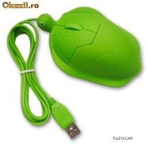 Mouse Optic Broasca Testoasa Verde, NOU !!! foto