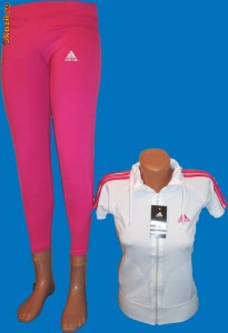 TRENINGURI ADIDAS PANTALONI TREI SFERTURI foto