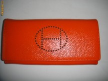 POERTOFEL  HERMES ORANGE FOR WOMAN (DIN PIELE) foto