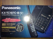 Telefon Panasonic Cordless KX-TC187C-B foto