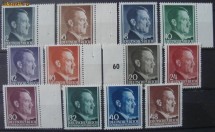 Serie neuzata - Germania / Generalgouvernement - 1941 - Uzuale / Adolf Hitler foto