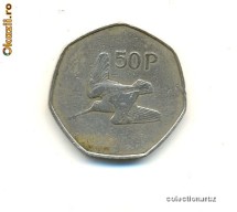 Irlanda 50 pence 1970 foto