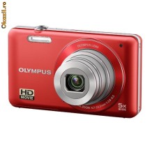 Aparat foto Olympus  14.0 MP  Rosu foto
