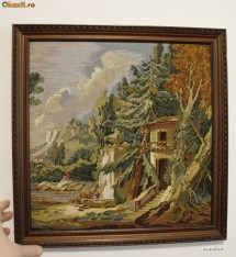 Goblen de dimensiuni mari provenienta Germania foto