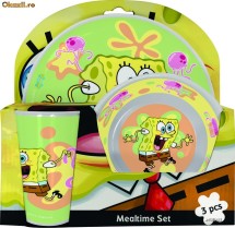 Set de masa Blister Melamina SPONGE BOB JELLYFISH foto