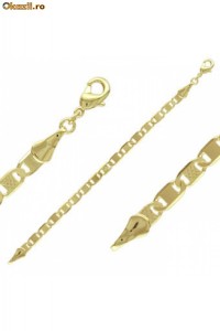 Bratara din inox placat cu aur de 18K 23-50903 foto