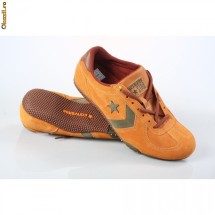 Adidasi Converse Piele intoarsa Orange Star foto