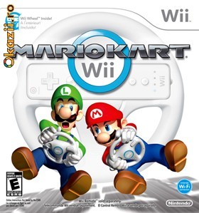 Wii Nintendo Joc original Mario Kart pentru console Wii sigilat foto