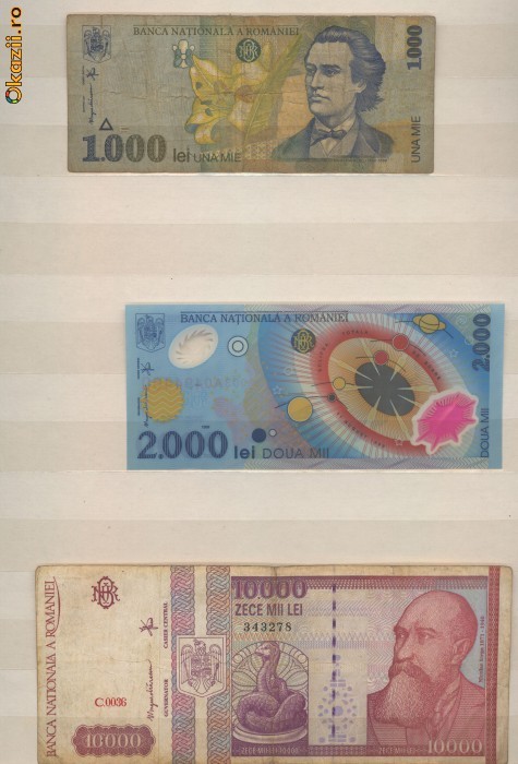 Bancnote vechi romanesti foto mare