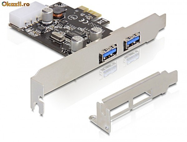 Placa PCI Express - 2x USB 3.0 - 89243 foto mare