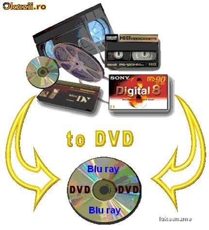 Copiez casete VHS ,8mm ,HI8 ,Digital8 ,MiniDV pe DVD sau Blu-ray foto mare