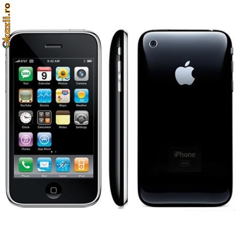 Iphone 3G 16G Negru foto mare