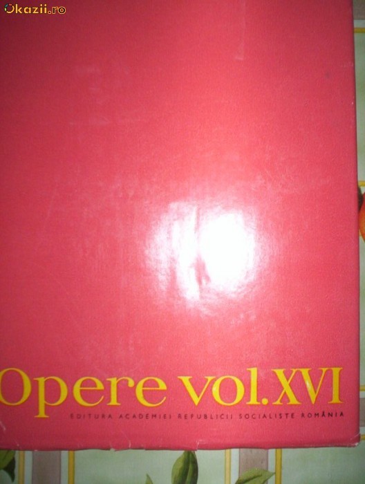 Eminescu-OPERE (VOLUMUL XVI) foto mare