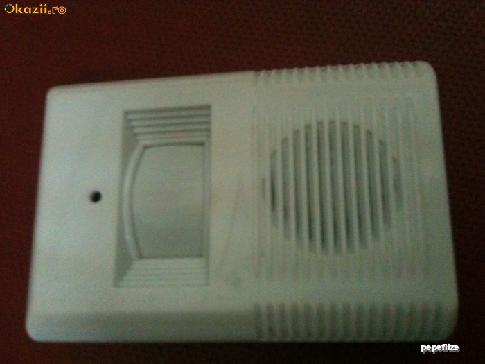 SENZOR DE INTRARE IN MAGAZIN - CU DETECTOR DE MISCARE foto mare