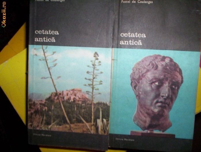 CETATEA GREACA(2 VOLUME)=FUSTEL DE COULANGES foto mare