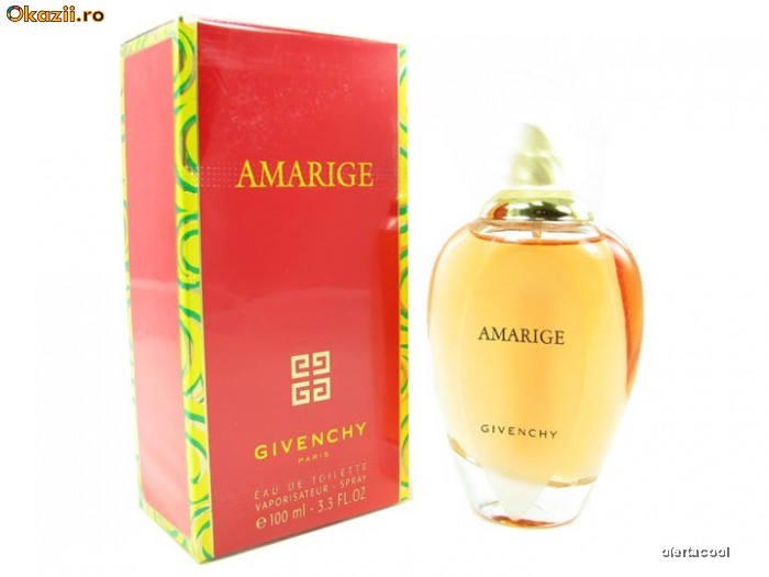 VAND PARFUM GIVENCHY AMARIGE EDT 100 ML SIGILAT ORIGINAL 100% foto mare