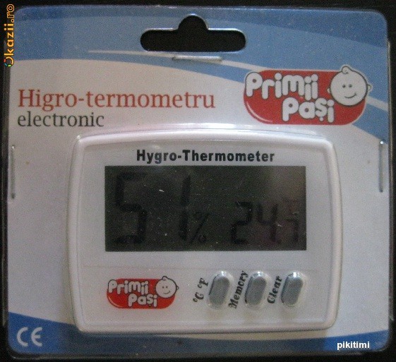 Termometru-Higrometru digital marca Primii Pasi foto mare