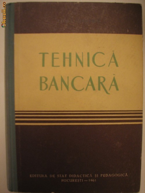 TEHNICA BANCARA - TOMA DIMITRIE foto mare