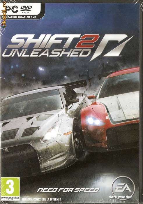 JOC PC NEED FOR SPEED SHIFT 2 UNLEASHED SIGILAT ORIGINAL (Transport gratuit la plata in avans) foto mare