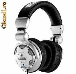 Casti audio DJ Behringer HPX2000 foto mare