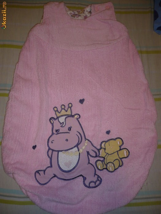 OFERTA!!! Sac dormit gros cu 2 fete NOU - 0-12 luni foto mare