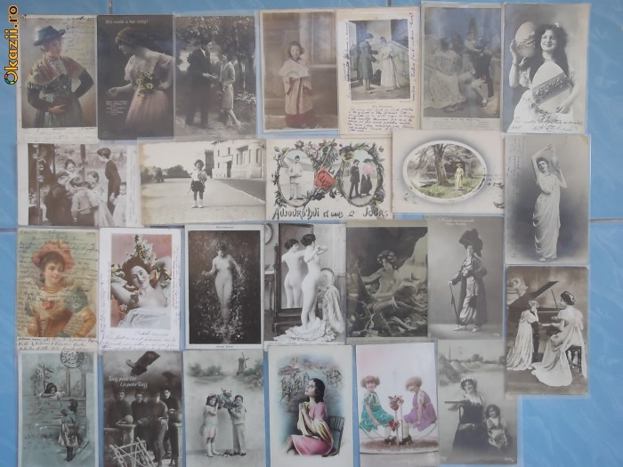 Lot 25 vederi perioada 1900-1930 foto mare