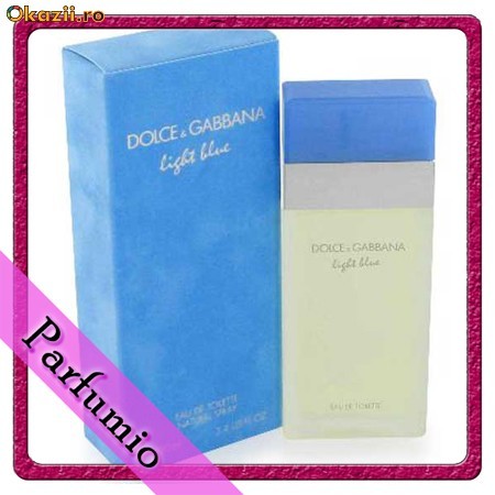 Parfum Dolce & Gabbana D&G Light Blue, apa de toaleta, feminin 50ml foto mare