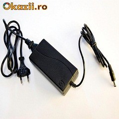 Alimentator banda LED, 12V - 24W - 2A, pentru o rola de 5m foto mare